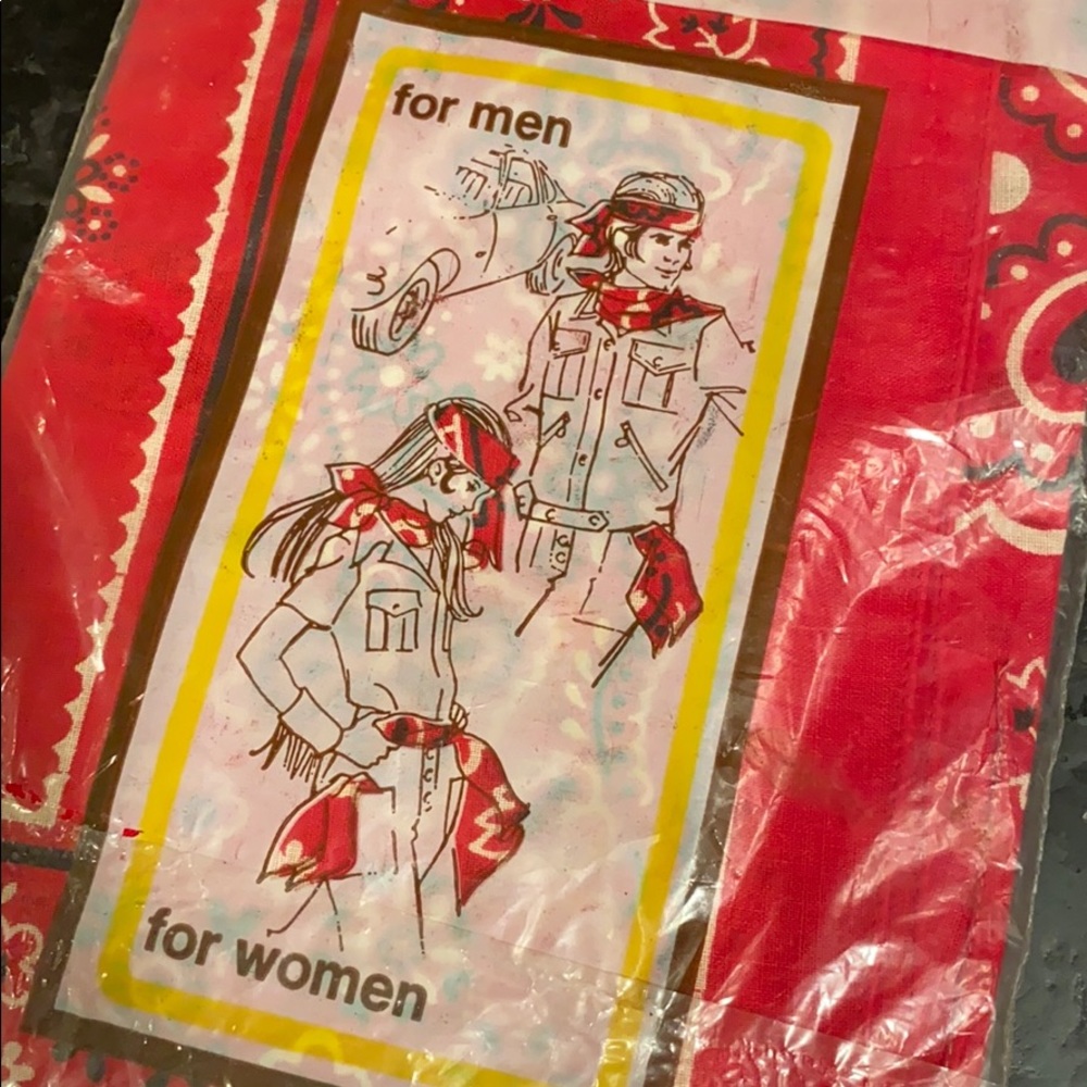 Vintage Bandanna Handkerchiefs